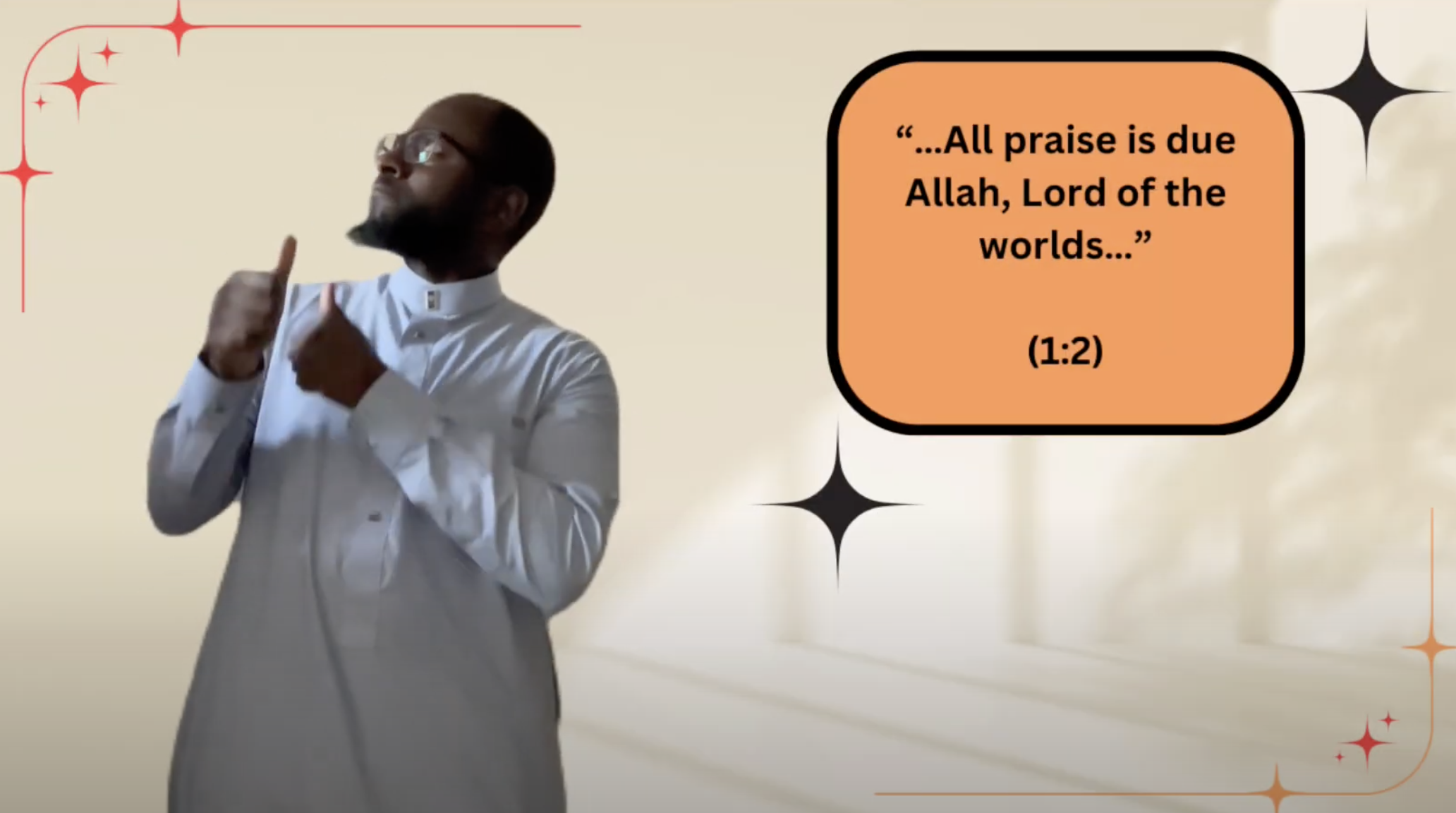 Quran 1:2 - BSL