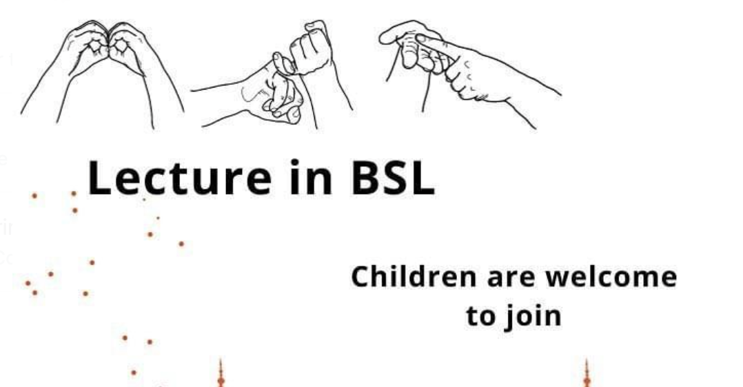 BSL lecture in West London Mosque